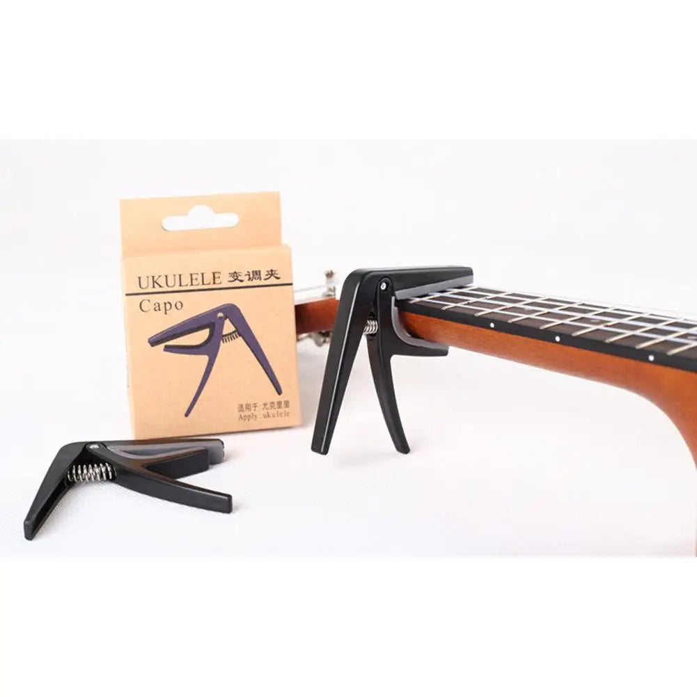 Professional Ukulele Capo Single-handed Quick Change Ukelele 4