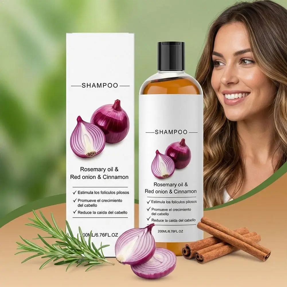 Rosemary Red Onion Shampoo/Conditioner Anti Hair Loss Promote Thicker Stronger excalvo Shampoo/Conditioner Hair Care Peaceful Pleasures Health and Wellness