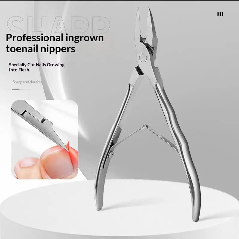 1Pcs Straight Blade Toenail Nail Clippers Trimming Thick Ingrown Toenails Rhinestone Remover Gem Clipper Manicure Nail Tools Peaceful Pleasures Health and Wellness