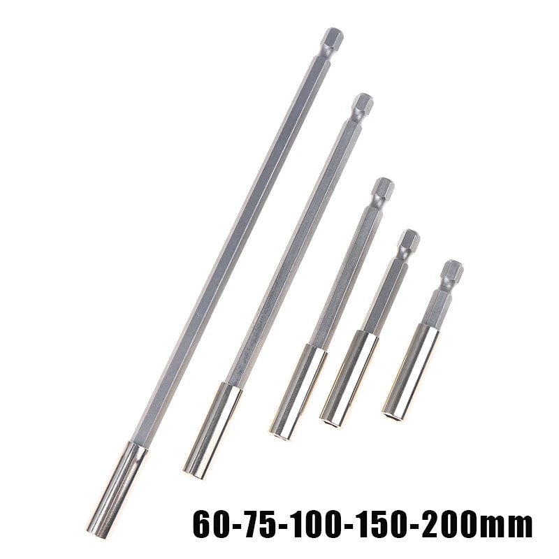 Swivel Hex Shank Adapter – Magnetic Bit Extension 60–200mm Drill Bit Extension Peaceful Pleasures Health and Wellness A5