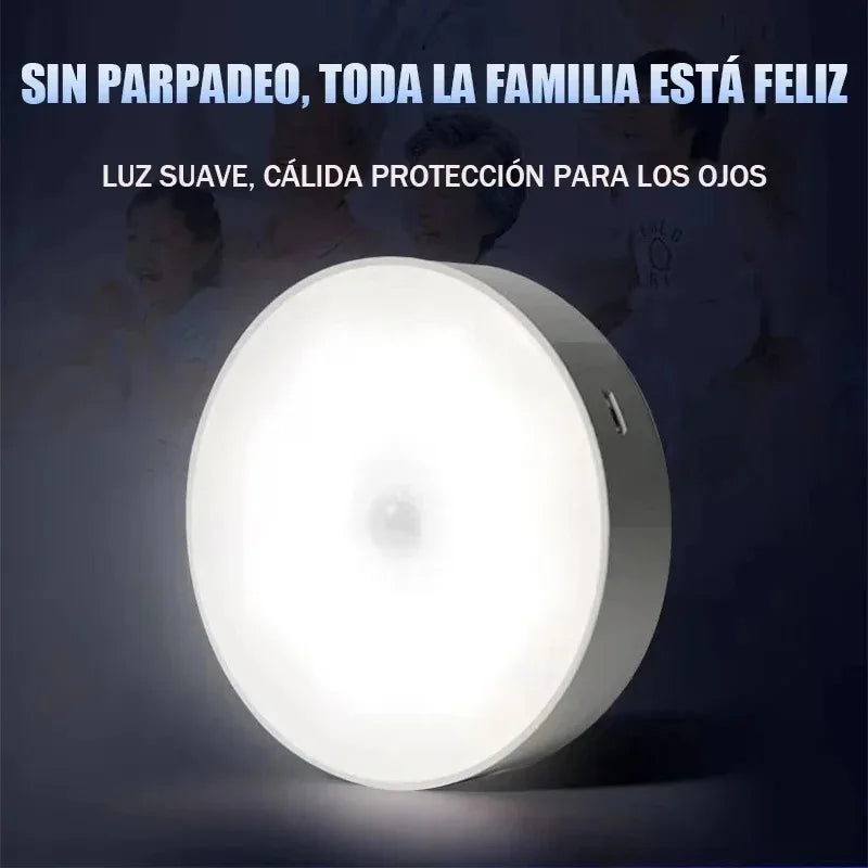 Smart Motion Sensor Cabinet Light – USB Rechargeable LED