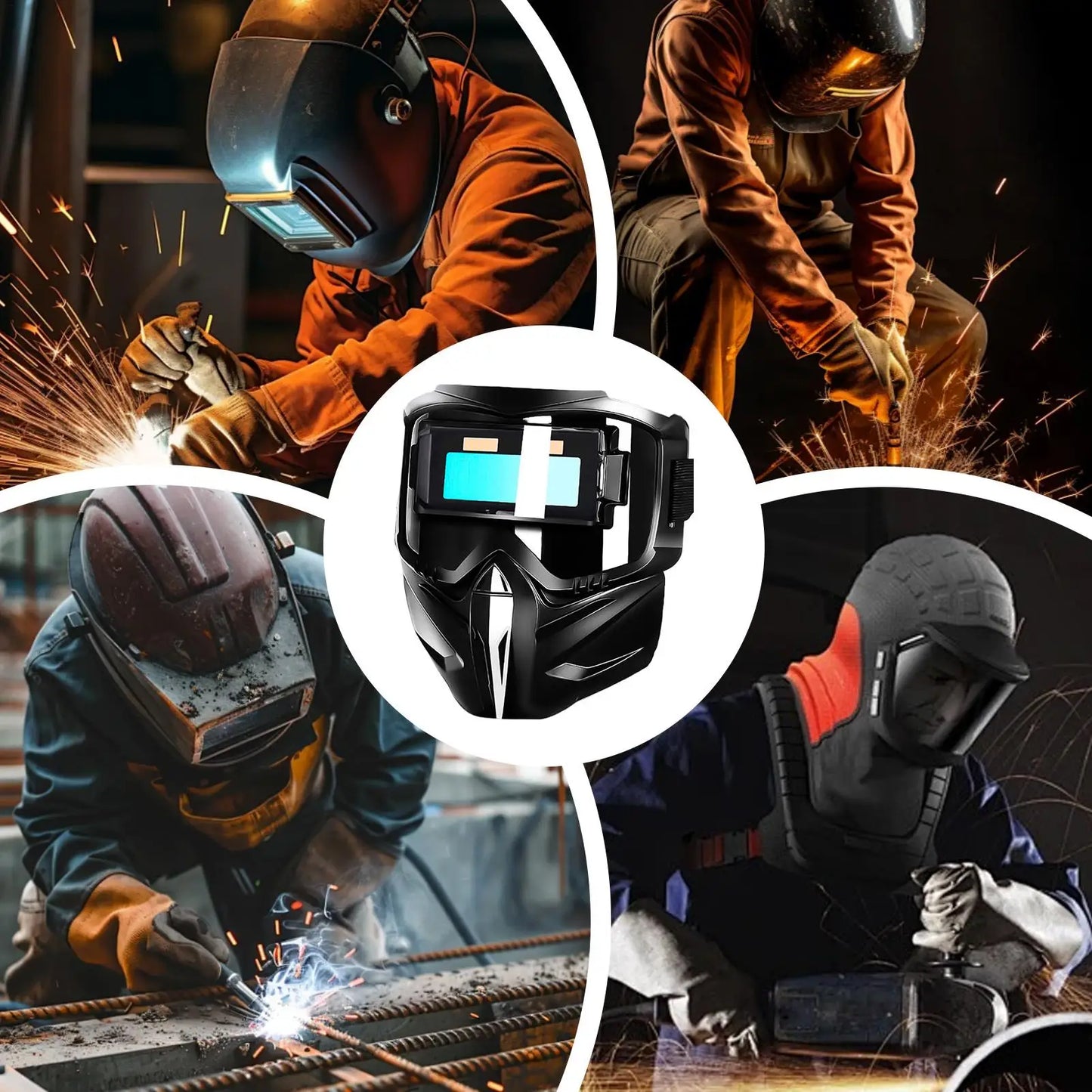 Auto Darkening Welding Helmet | True Color Face Protection