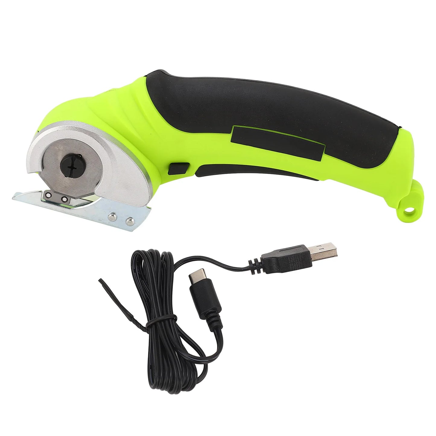 Cordless Scissors Cordless Electric Scissors Handheld Fabric Cutter 240RPM Rechargeable Tool for Carpet Sponge Sewing Scissors Peaceful Pleasures Health and Wellness Green