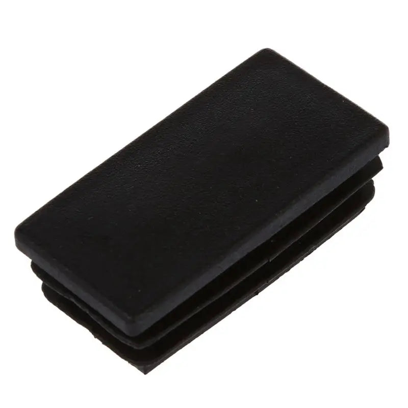 A36T-Plastic Rectangle Tube Inserts End Blanking Cap 25X50mm 80 Pcs Black Peaceful Pleasures Health and Wellness