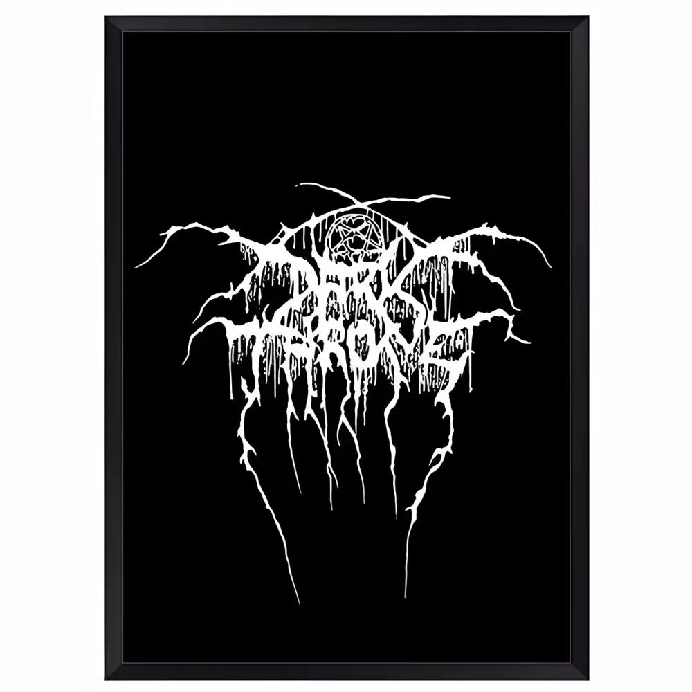 Classic D-DarkthroneS Band Poster HD Art Sticky Wall Waterproof Home Living Room Bar Office Aesthetic Decoration Peaceful Pleasures Health and Wellness ZLH5285 100x150cm No Frame