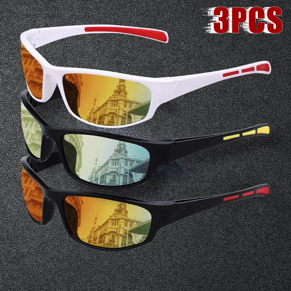 Polarized UV400 Sport Sunglasses – Cycling, Hiking & Fishing