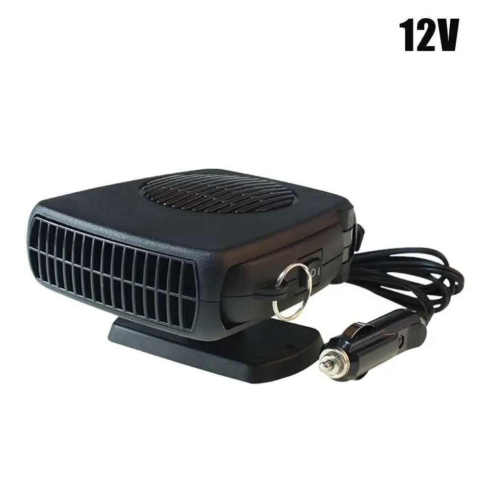 Portable 360° Car Heater Defroster Fan 12V/24V | Windshield Defogger