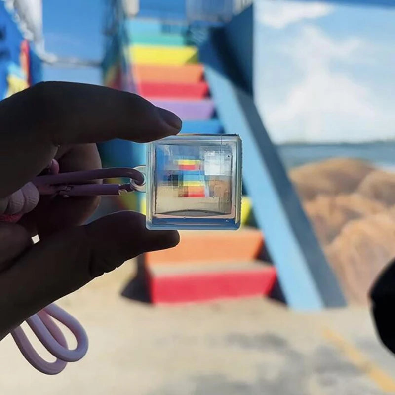 Transparent Acrylic DIY Pixel Keychain – Bag Pendant Gift