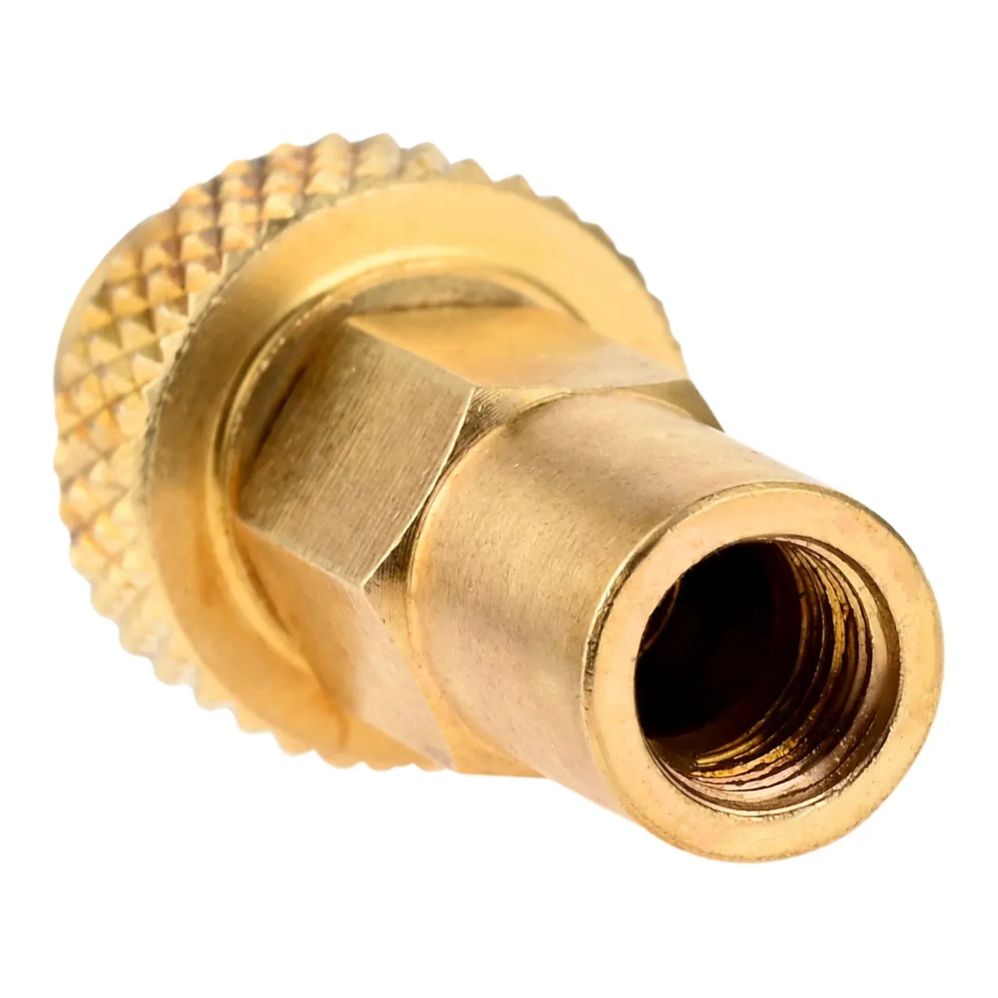 4-Pack Copper LPG Gas Valve Adapter – Universal Male Connector