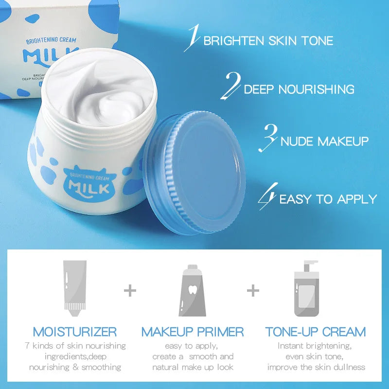LAIKOU Milk Brightening Cream – Whitening & Moisturizing
