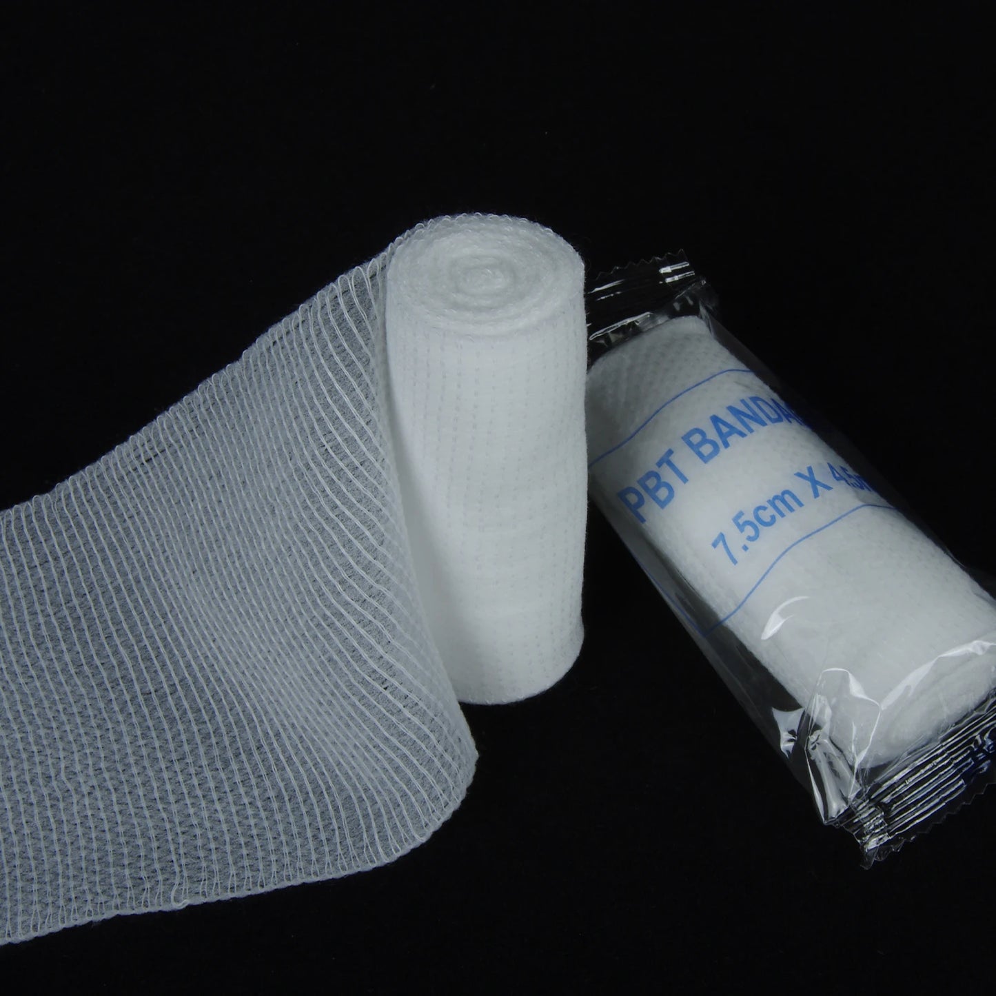 PBT Elastic Bandage First Aid Kit Gauze Roll Wound Dressing Medical Nursing Emergency Care Bandage 7cm*4.5M Medical Supplies Peaceful Pleasures Health and Wellness