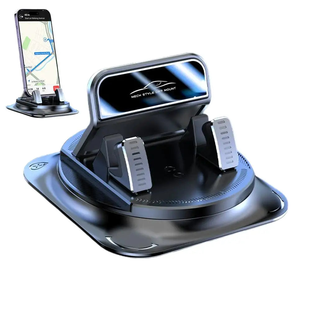 Car Dashboard Mobile Phone Fixer 360 Rotating Sticky Auto Phone Mount Stable Universal Car Mobile Phone Fixer Supplies Peaceful Pleasures Health and Wellness A