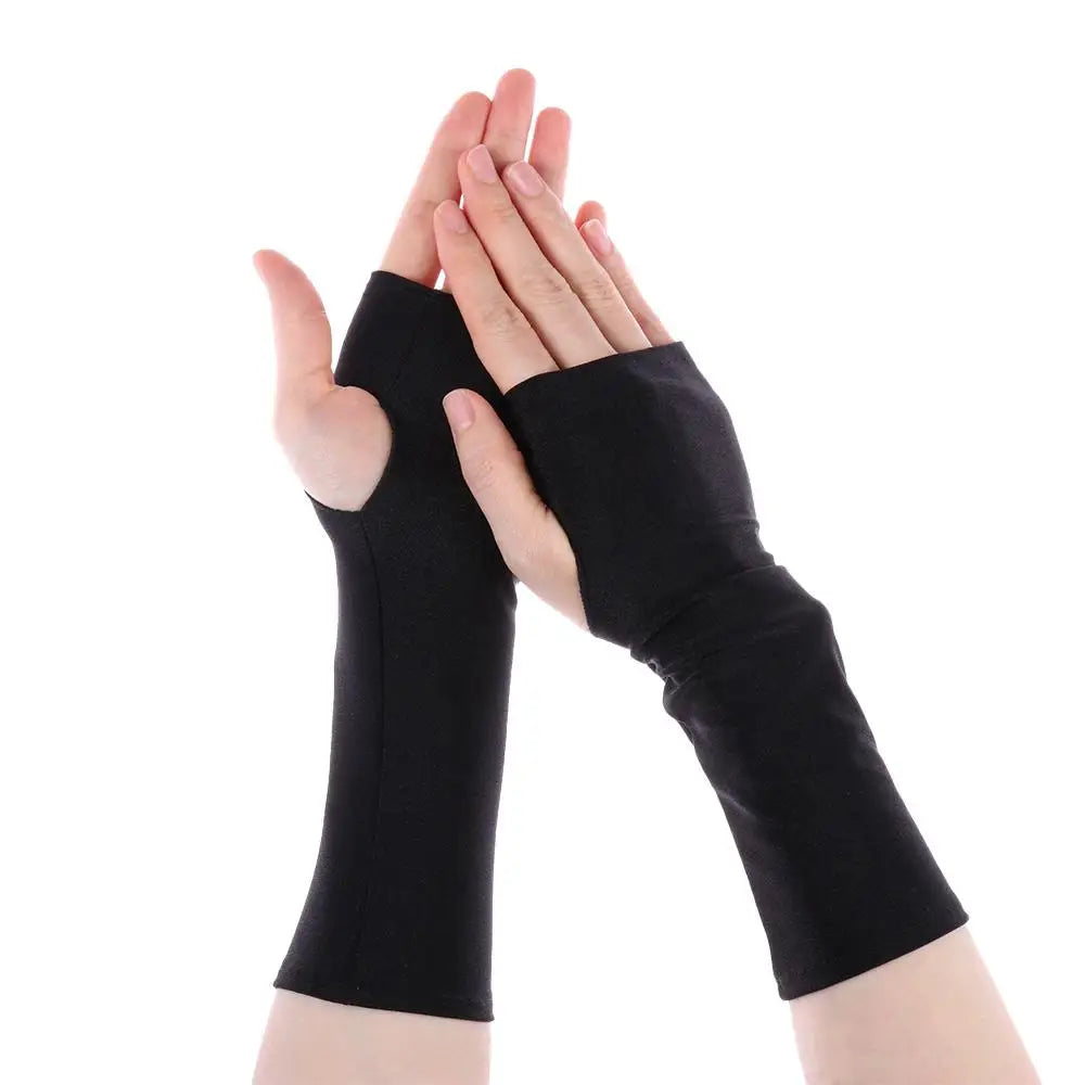 Summer Fingerless Cycling Gloves – UV Sun Protection Sleeves