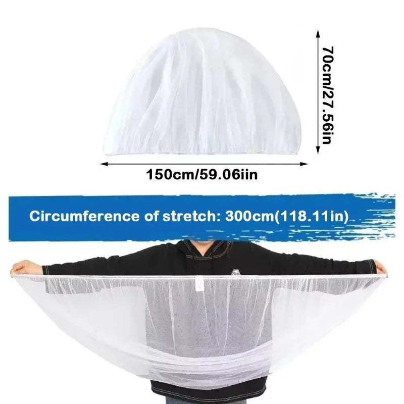 Portable mosquito netstroller fully wrapped mosquito net mosquito dust prevention universal breathable babystroller mosquito net Peaceful Pleasures Health and Wellness