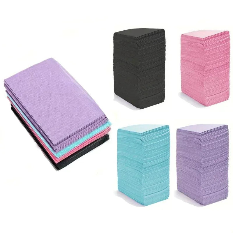 20PCS Disposable Tattoo Bibs & Table Covers | Multicolour Pads