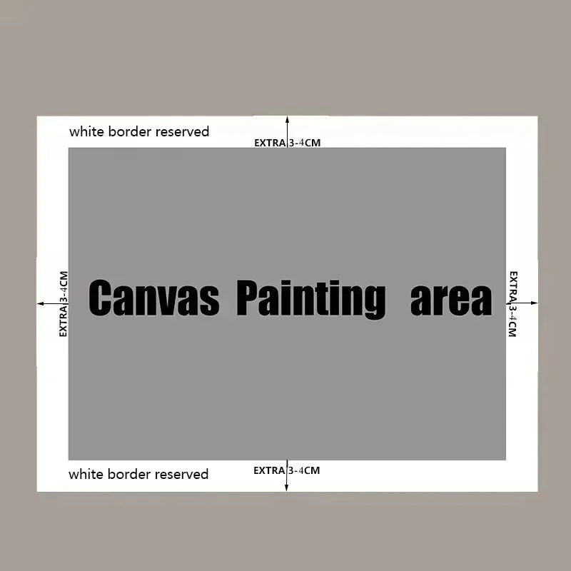 Giraffe Family Canvas Wall Art Print, Modern Art Deco, Frameless Landscape Poster, for Living Room, Bedroom, Home Wall Decor Peaceful Pleasures Health and Wellness