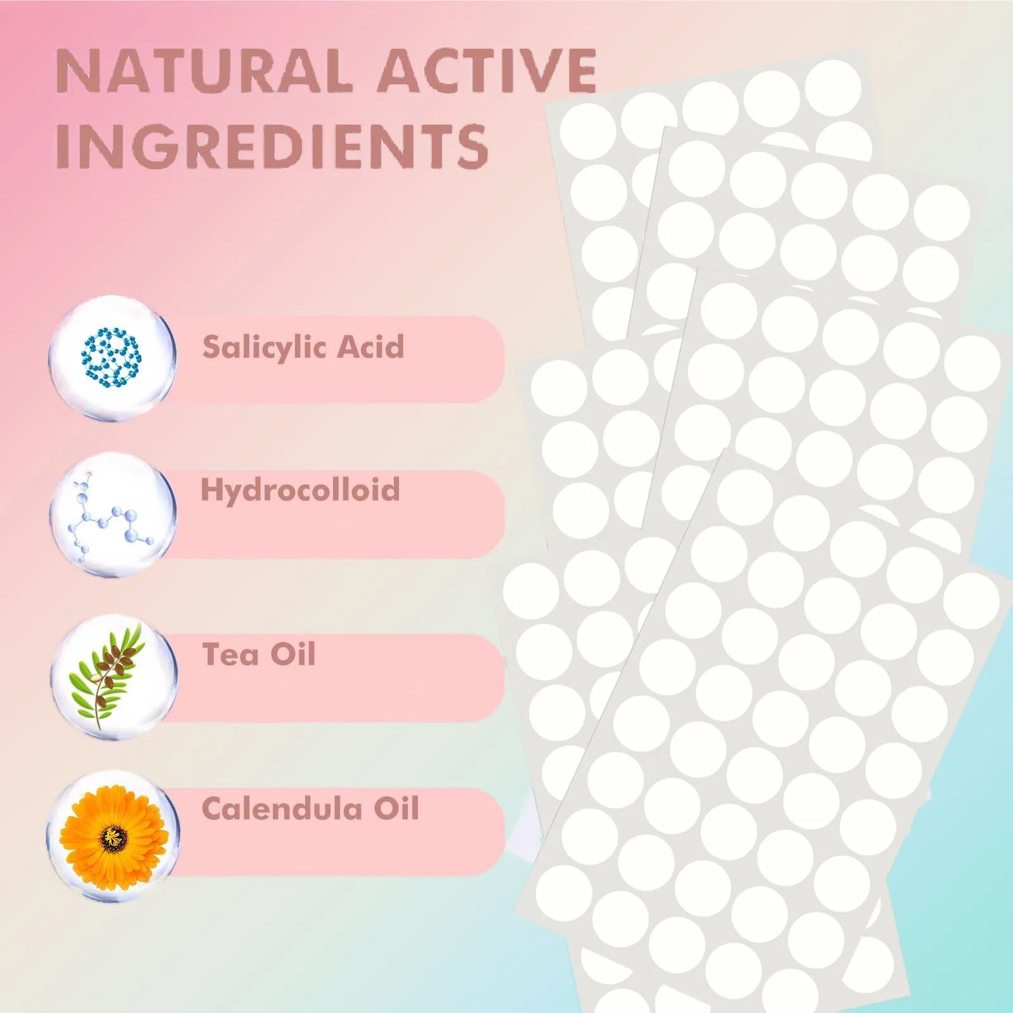 Hydrocolloid Acne Patches – Invisible, Waterproof, All Skin Types
