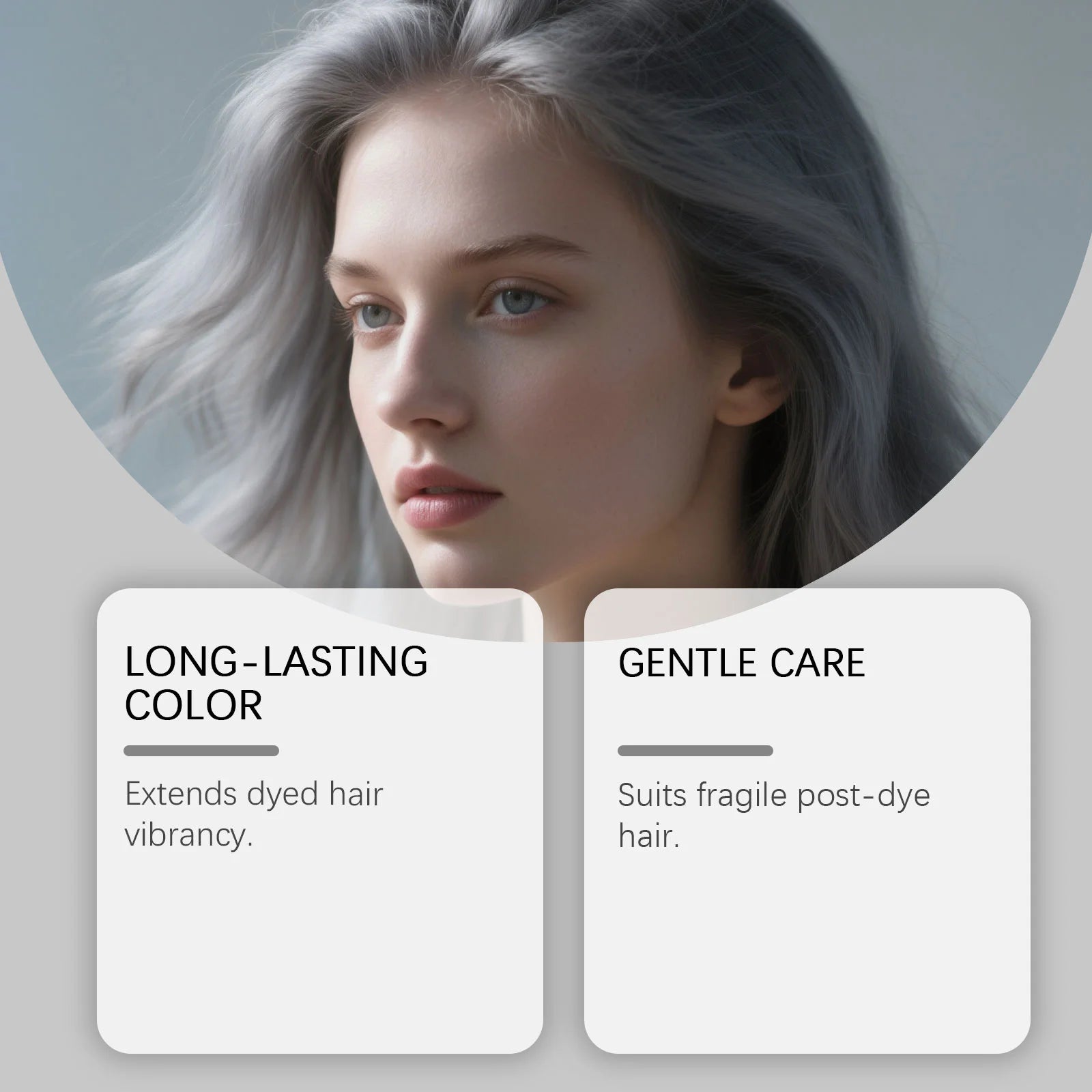 100g Hair Dyeing Shampoo Color-Locking Fade Prevention Gentle Cleansing Nourishing Smoothing Gray Color Fixing Hair Dye Shampoo Peaceful Pleasures Health and Wellness