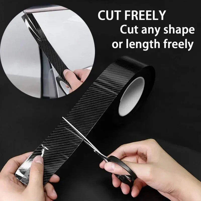 3D Carbon Fiber Vinyl Tape – Waterproof Non-Slip Car Sticker