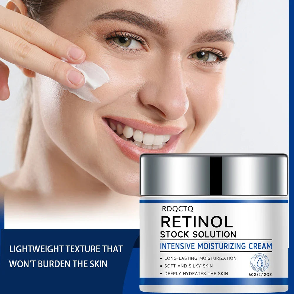 Retinol Serum, Moisturizing Cream & Neck Stick 3-Piece Set