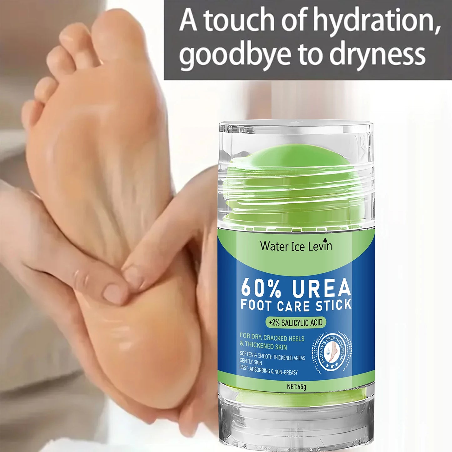 Foot Care Stick | Salicylic Acid & Urea for Dry Cracked Heels