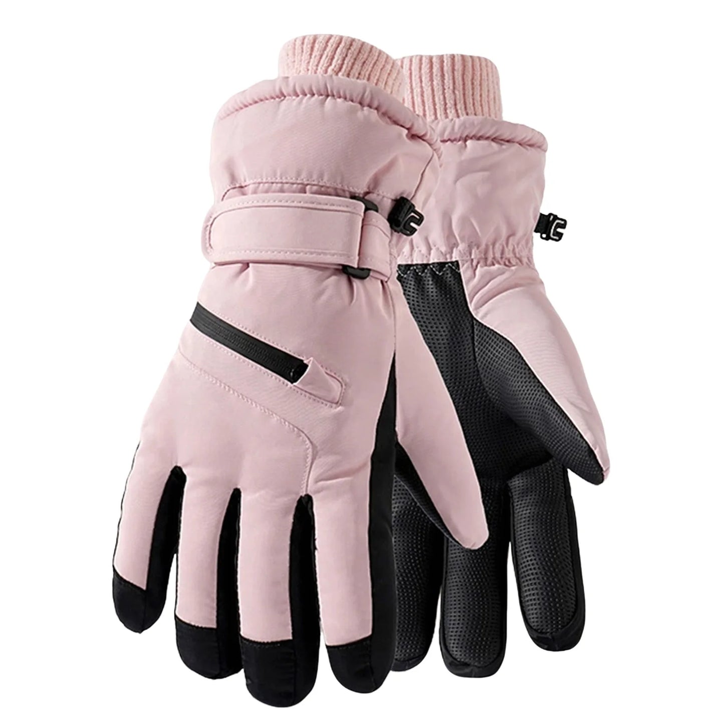 Unisex Thermal Ski Gloves | Fleece Touchscreen Winter Gloves