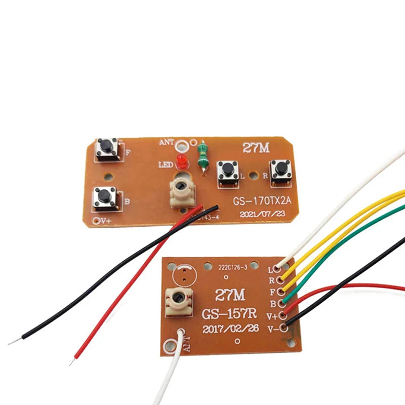 4CH 2.4GHz RC Transmitter Receiver PCB Set – Car & Airplane