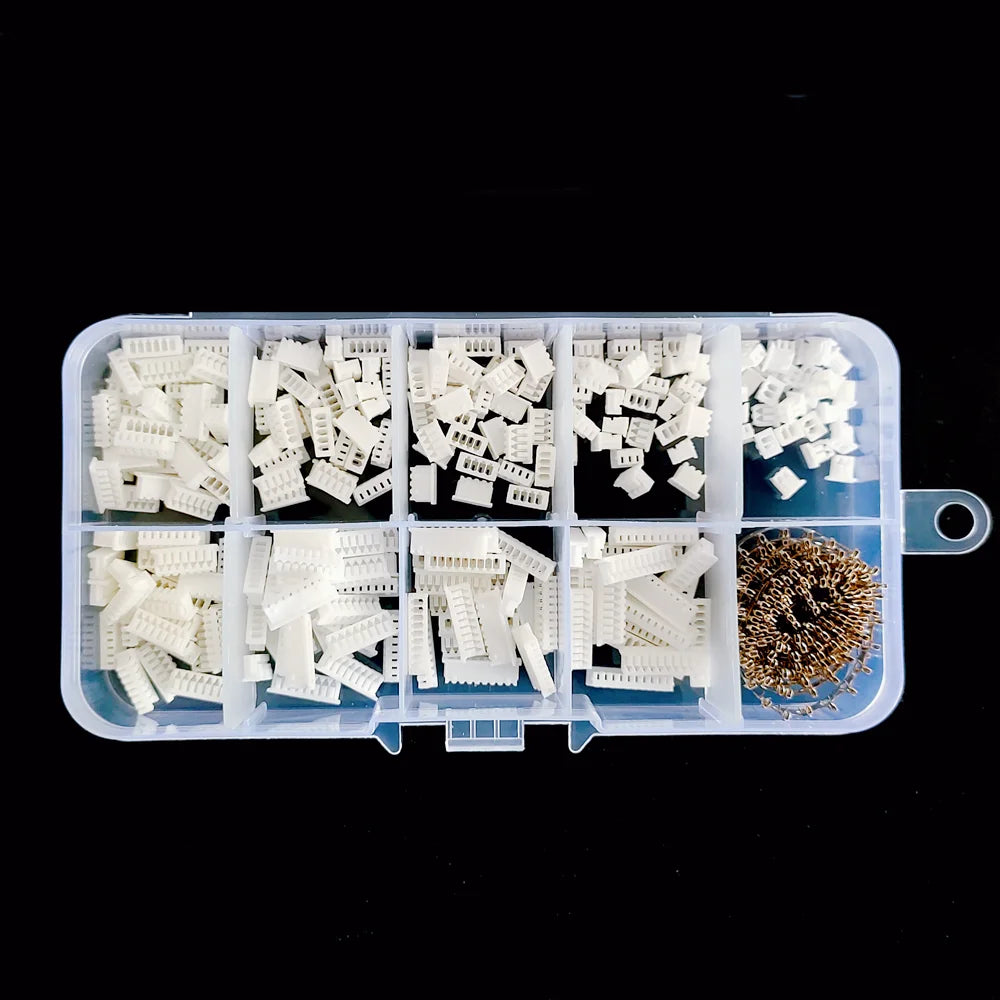 JST 1.25 Housing Connectors and Crimp Terminal kit Connectors Plugs 1.25mm Pitch for Pixhawk 2.4.8 Drone Flight Controller Peaceful Pleasures Health and Wellness