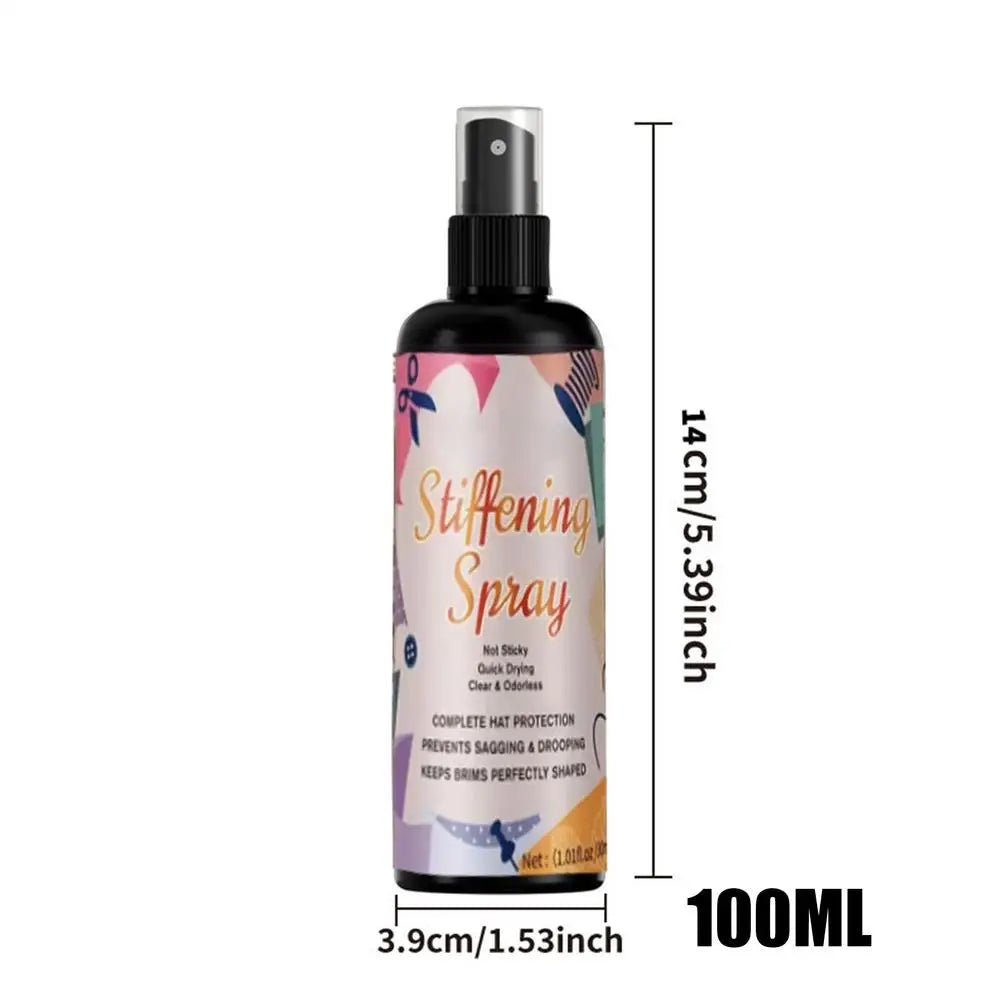 Fabric Stiffener Spray 100ml – Crochet, Lace & Hat Hardener