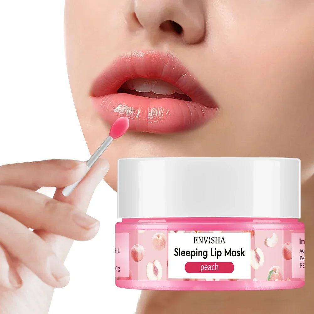 ENVISHA Mango Lip Sleep Mask – Moisturizing Overnight Lip Treatment Peaceful Pleasures Health and Wellness