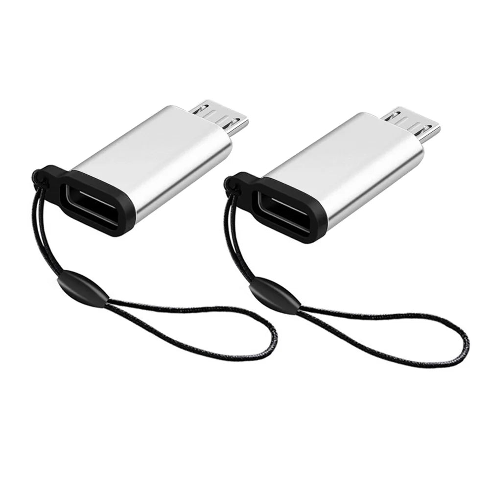 Type-C to Micro USB OTG Adapter | Data & Charging Converter