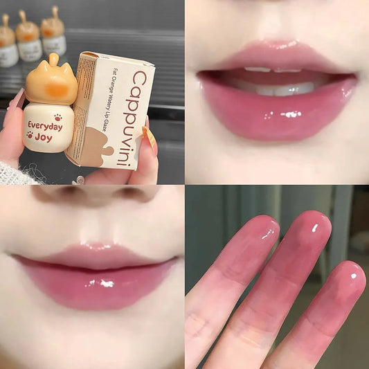 Crystal Mirror Lip Gloss | Hydrating Jelly Lip Glaze Tint Lip Gloss Peaceful Pleasures Health and Wellness 05