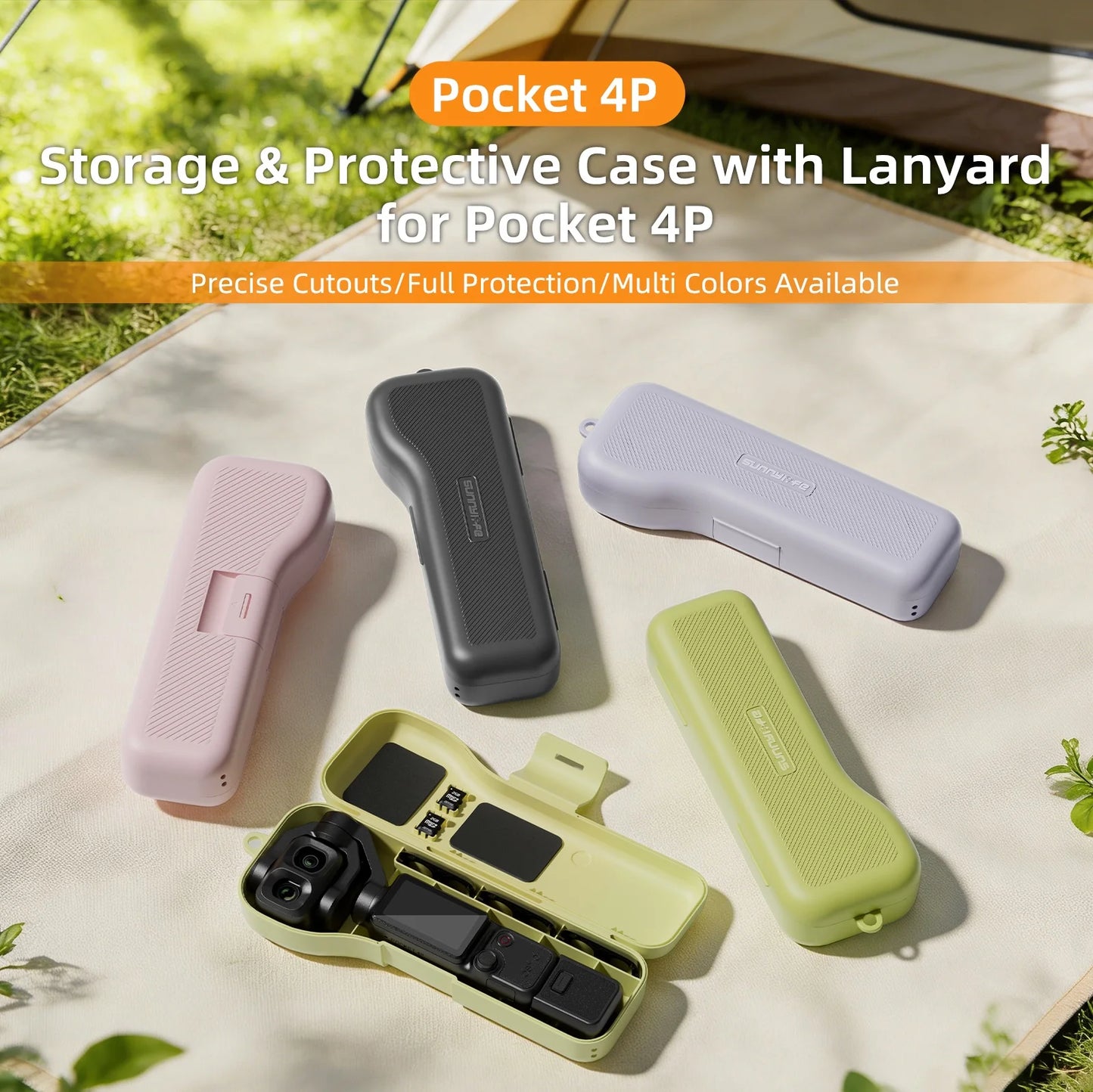 Soft EVA Storage Box For DJI Pocket 4 Pro Camera Shock-Resistant Drop-Proof Dust-Proof Storage And Protection Case Peaceful Pleasures Health and Wellness