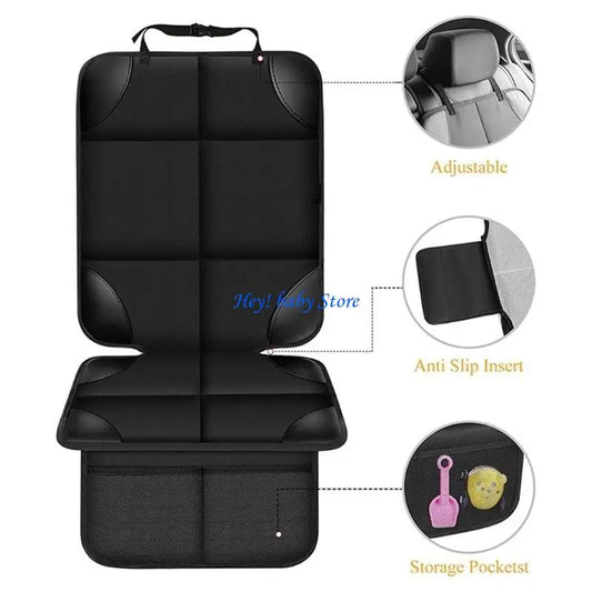 Kids Car Seat Protector Mat – Waterproof Non-Slip Cushion Car Seat Protector Mat Peaceful Pleasures Health and Wellness
