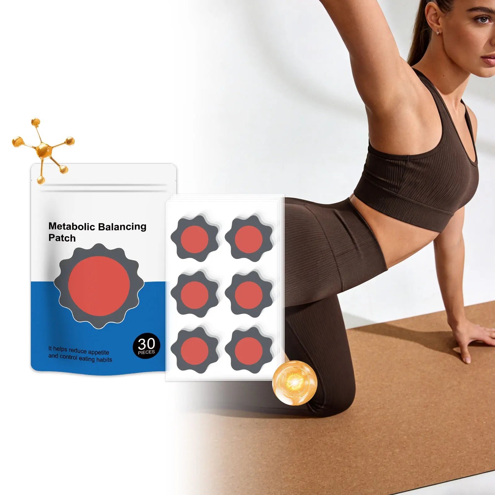 30 Day Wellness Program patch efficent shaping Body Contour Daily Care Portable Balance Metabolism patches Body Wellness support Peaceful Pleasures Health and Wellness