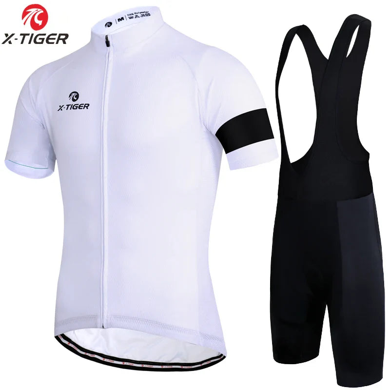 X-TIGER Men's MTB Cycling Jersey | Breathable Quick-Dry Bike Shirt