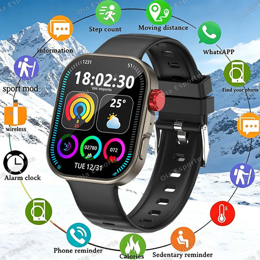 HW12 Bluetooth Smartwatch | Calling, Multi-Sport & Health Tracking Bluetooth Smartwatch Peaceful Pleasures Health and Wellness