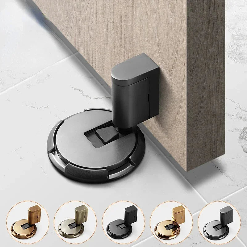 Magnetic Door Stopper – Heavy Duty, Adjustable, No-Drill
