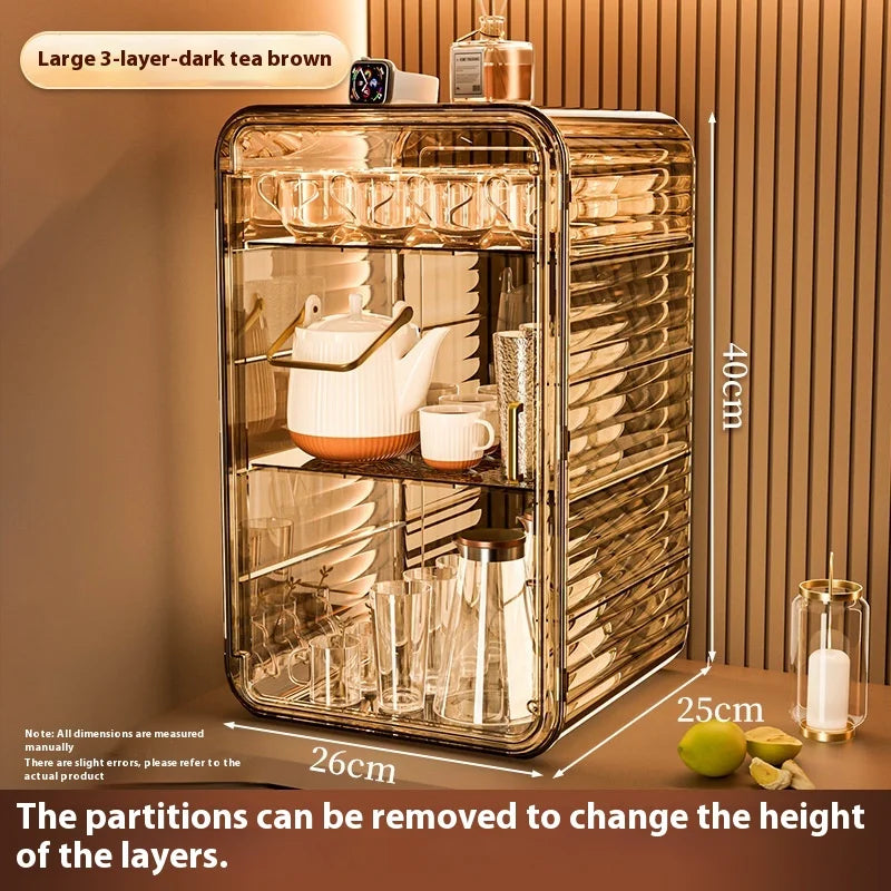 Dust-Proof Cup Storage Organizer | Mugs, Coffee & Glassware