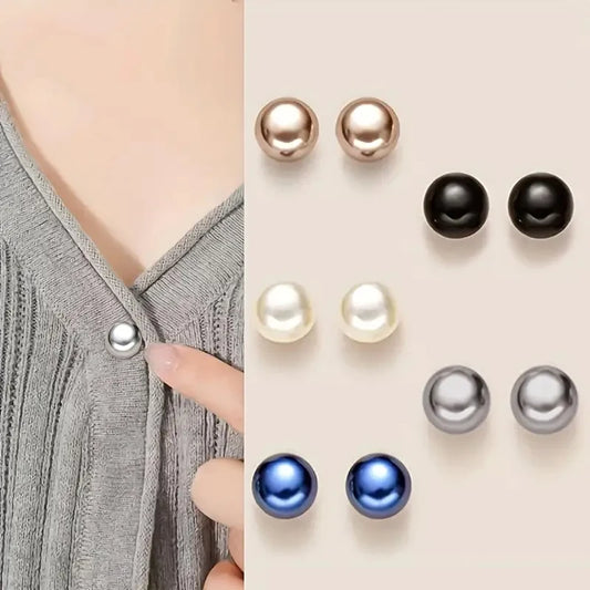 Pearl Button Pins DIY Decorative Safety Covers Shoes Hats Bags Shawls Peaceful Pleasures Health and Wellness