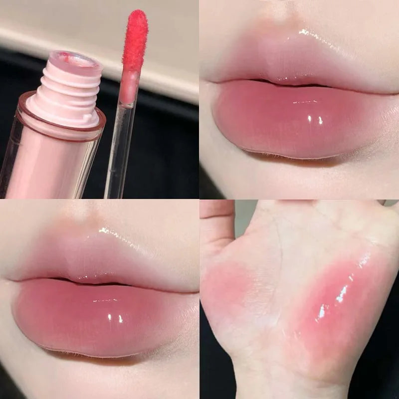 Crystal Jelly Lip Gloss | Plumping Waterproof Lip Glaze Tint