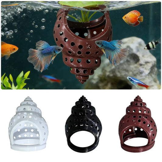 Betta Hammock Floating Cave – Fish & Shrimp Hideout Shelter Aquarium Hideout Oasis Select