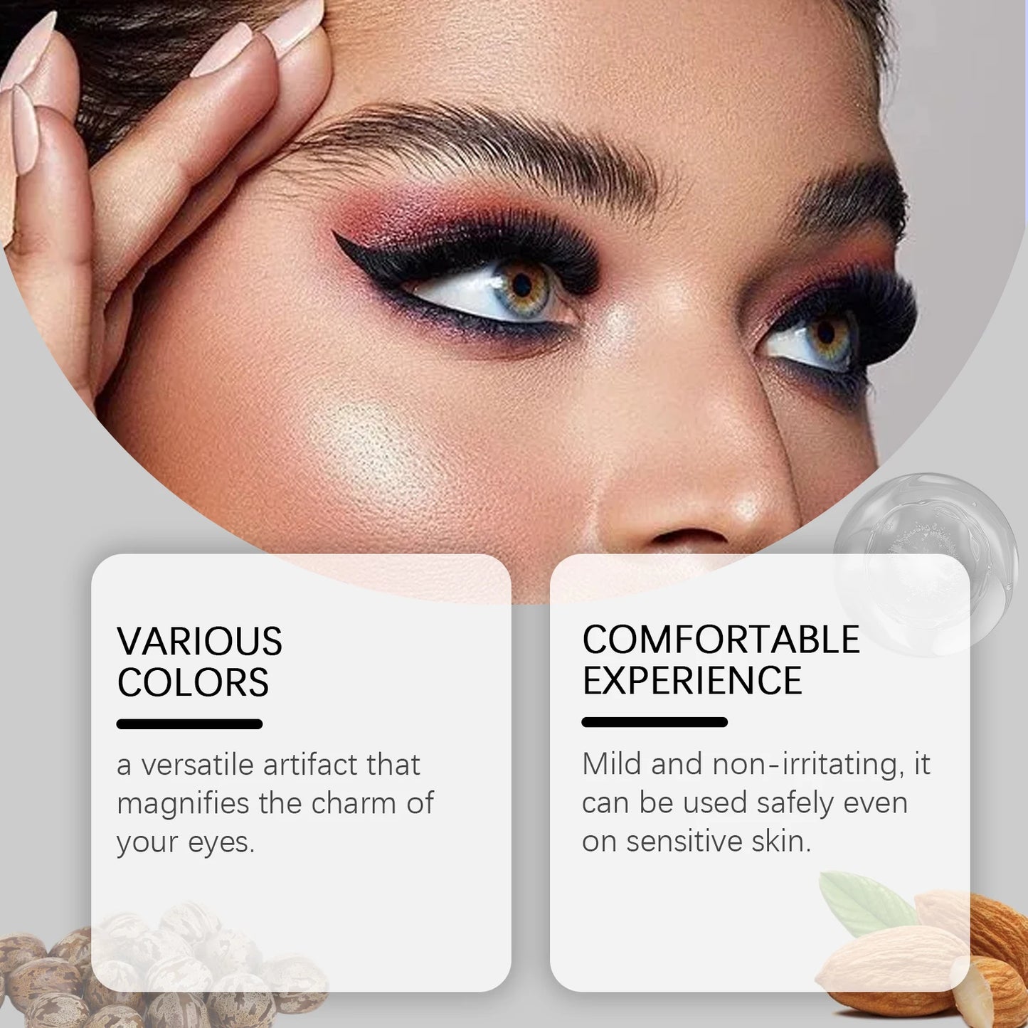 Waterproof Colored Eyeliner Pen – 4 Colors, Long-Lasting