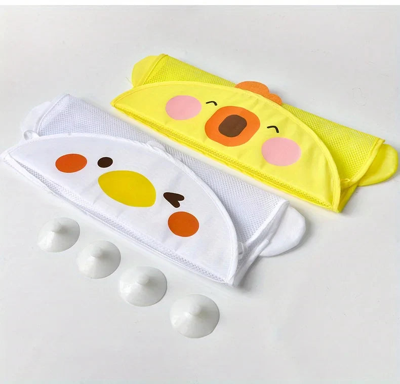 Mesh Baby Bath Toy Organizer Bag with Suction Cups