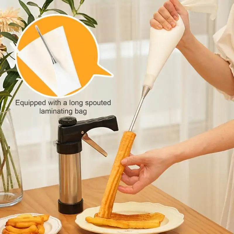 Spanish Fried Dough Stick Machine Kitchen Tools Western-style Fried Dough Stick Machine Creative Household Jishi Fruit Machine Peaceful Pleasures Health and Wellness