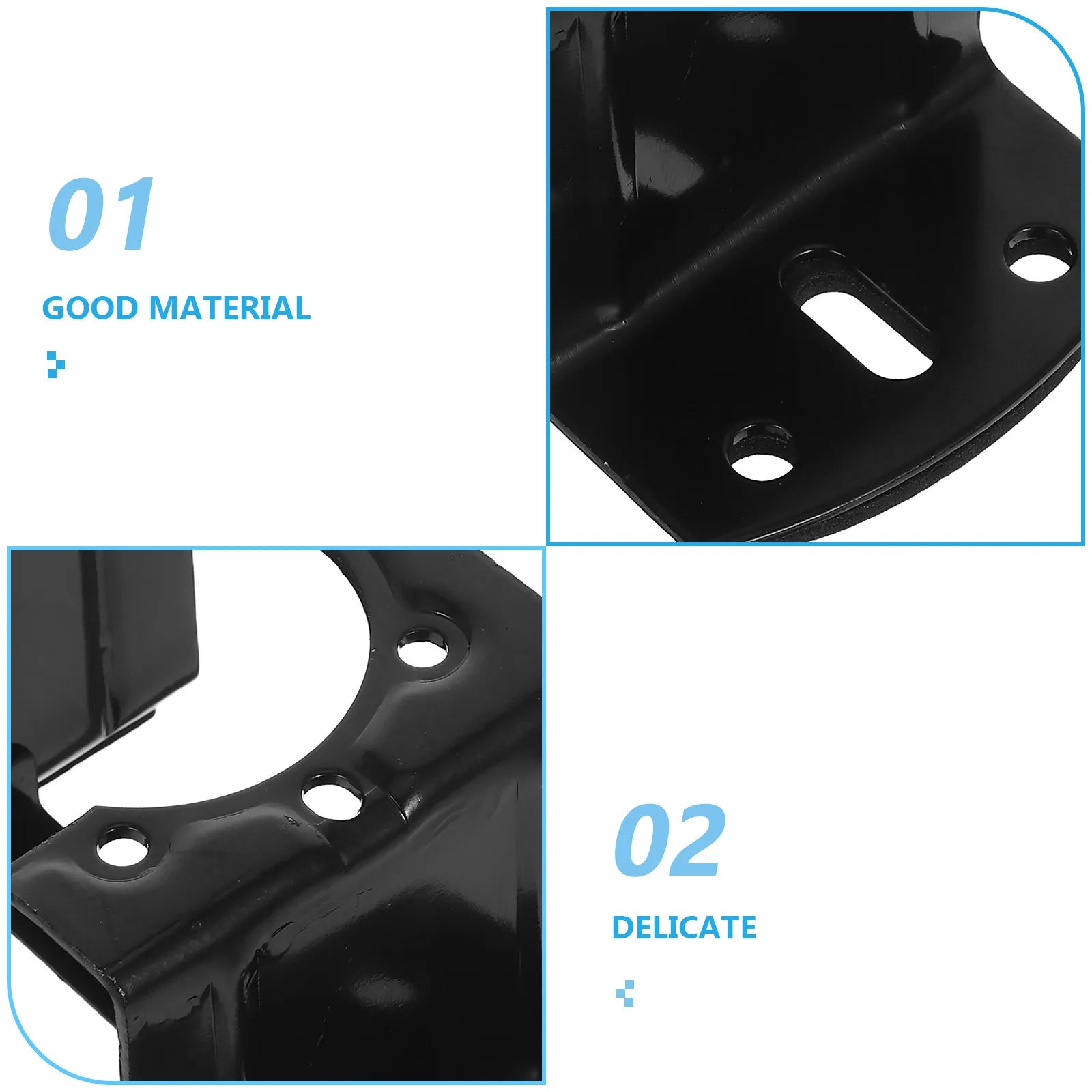 Ceiling Fan Mounting Bracket 4.5cm Hole Diameter Versatile Compatibility Secure Hold for Most Ceiling Fans and Light Fixtures Peaceful Pleasures Health and Wellness