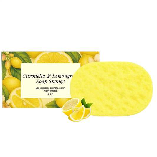 Exfoliating Body Shower Sponge – Double-Sided Deep Cleanse Exfoliating Bath Sponge Oasis Select