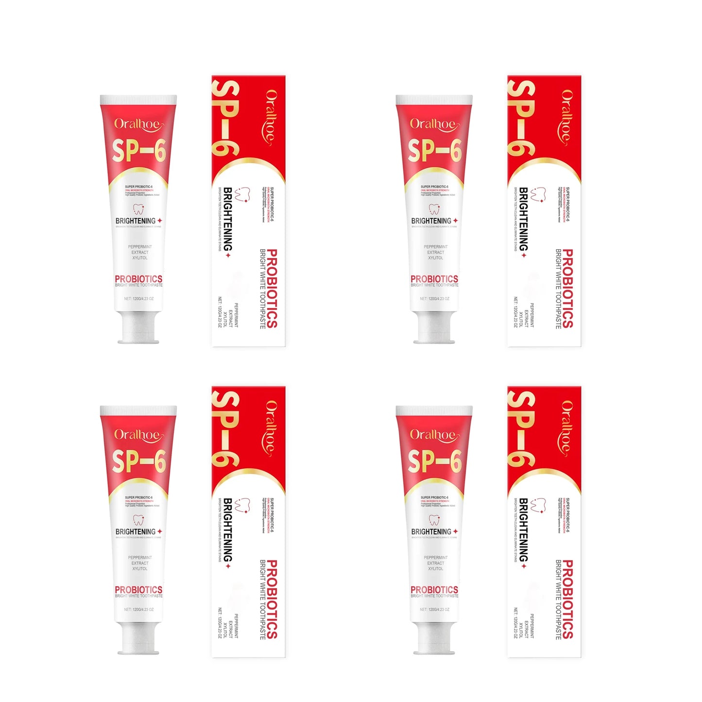 Oralhoe SP-6 Probiotic Whitening Toothpaste | Stain Remover