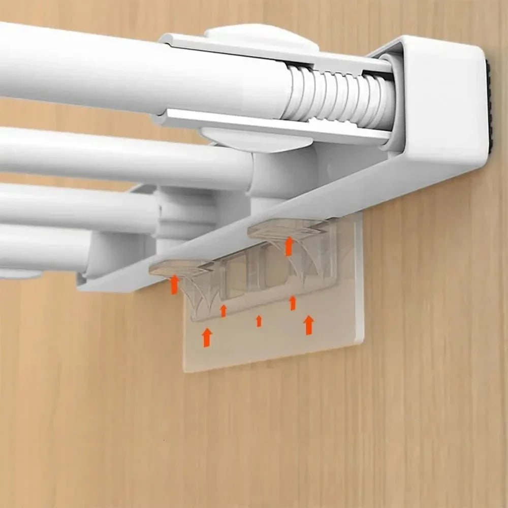 Cabinet Shelf Support Brackets – Non-Marking Adhesive, 6 or 12pk