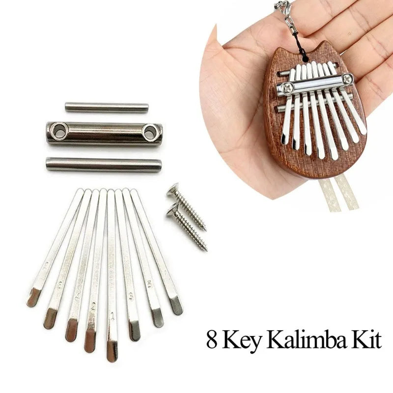 Thumb Piano Kalimba Bridge Saddle 8 Key Diy Spare Parts Music